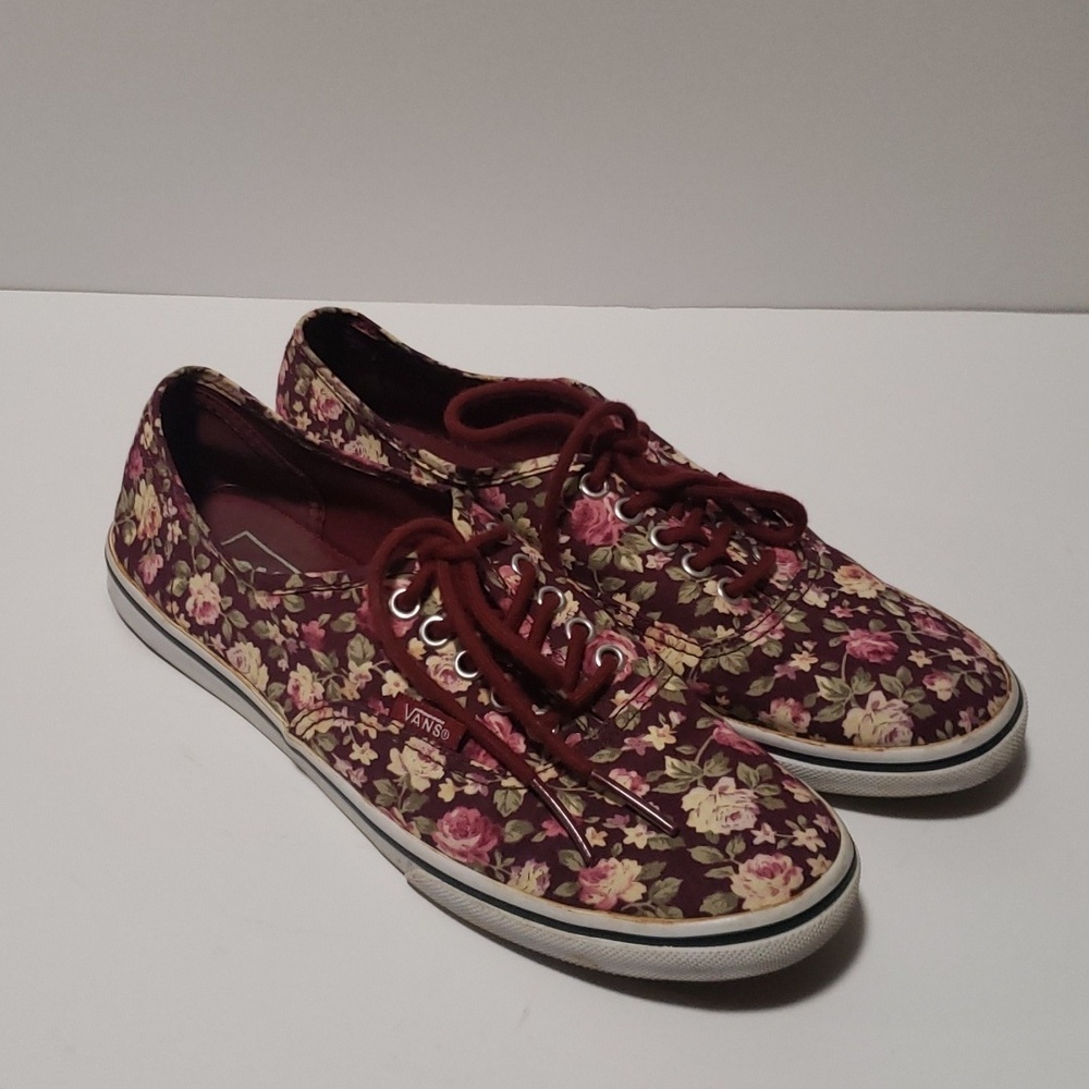 Vans floral sneakers